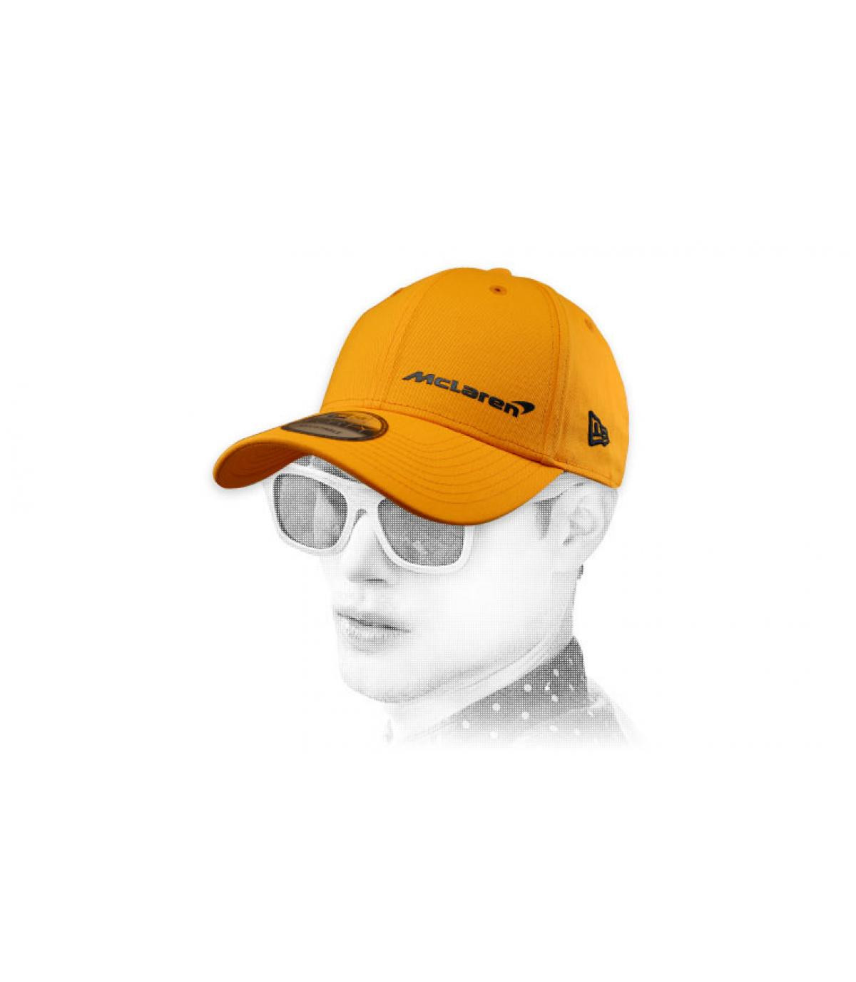 casquette McLaren jaune Mclaren Essential 940 papaya